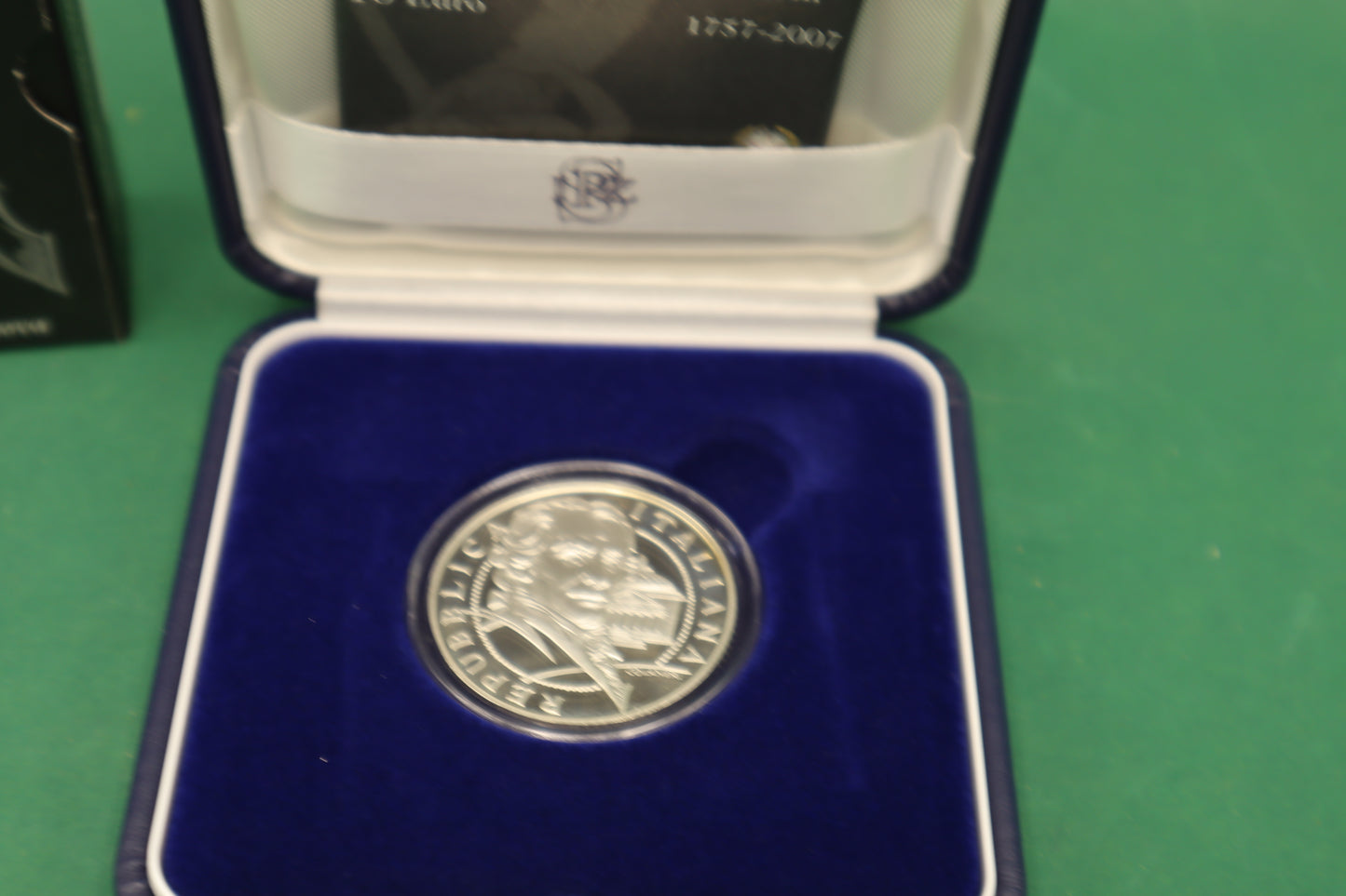 10 EURO Moneta PROOF Argento 2007 Antonio Canova 250 Anniversario COFANETTO