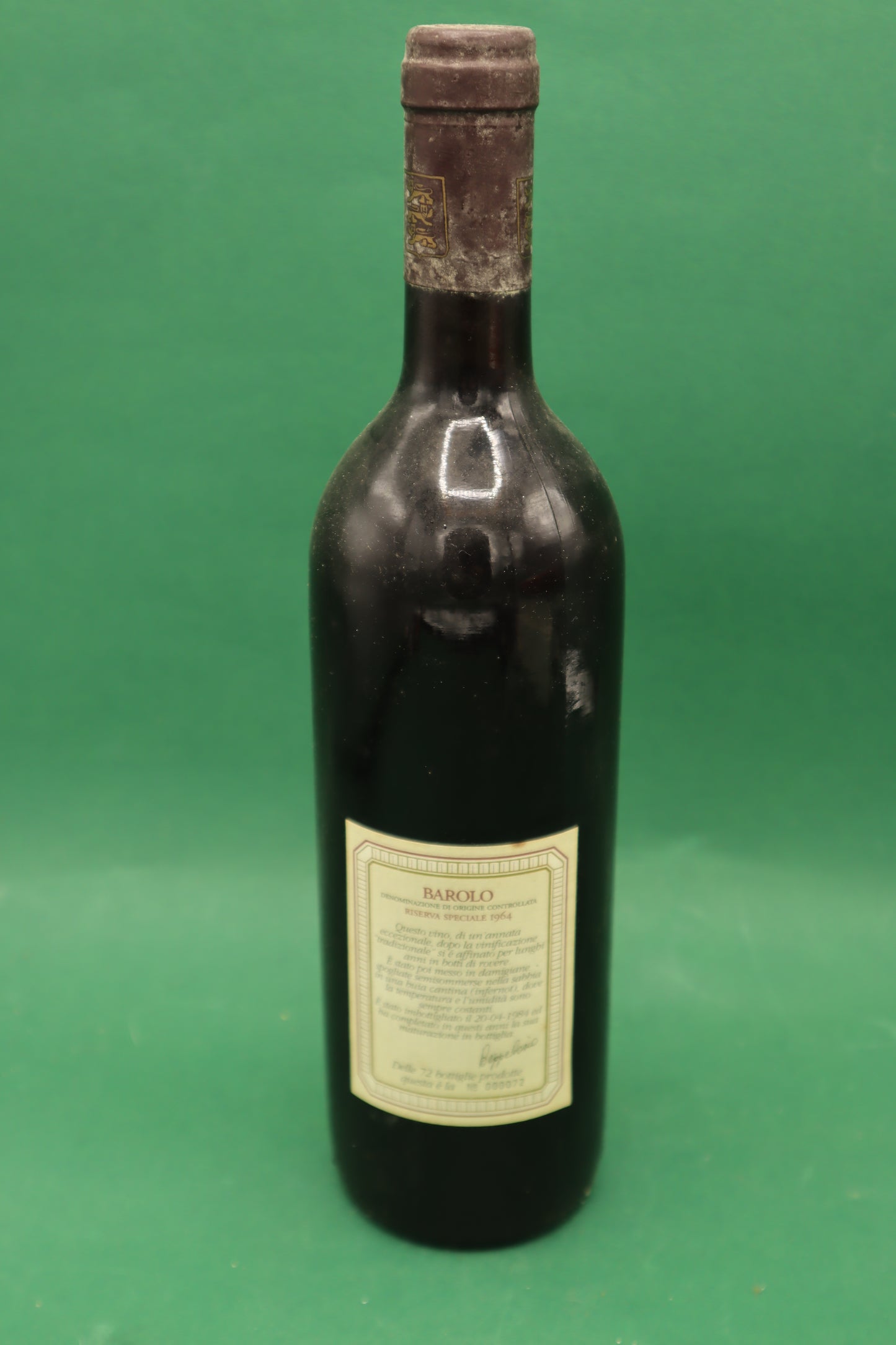 Barolo 1964 - Cantina Dosio - Barolo, Langhe, Piemonte - 0,75 lt