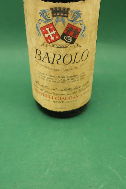 Barolo 1970 - Fratelli Giacosa - Barolo, Langhe, Piemonte - 0,75 lt