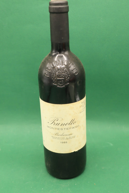 Barbaresco 1988 - Prunotto - Montestefano, Langhe, Piemonte - DOCG - 0,75 lt