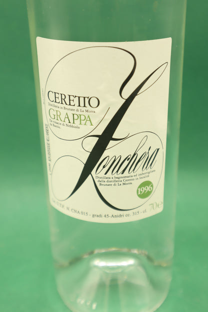 Grappa 1996 - Ceretto - Zonchera, Piemonte - 0,75 lt