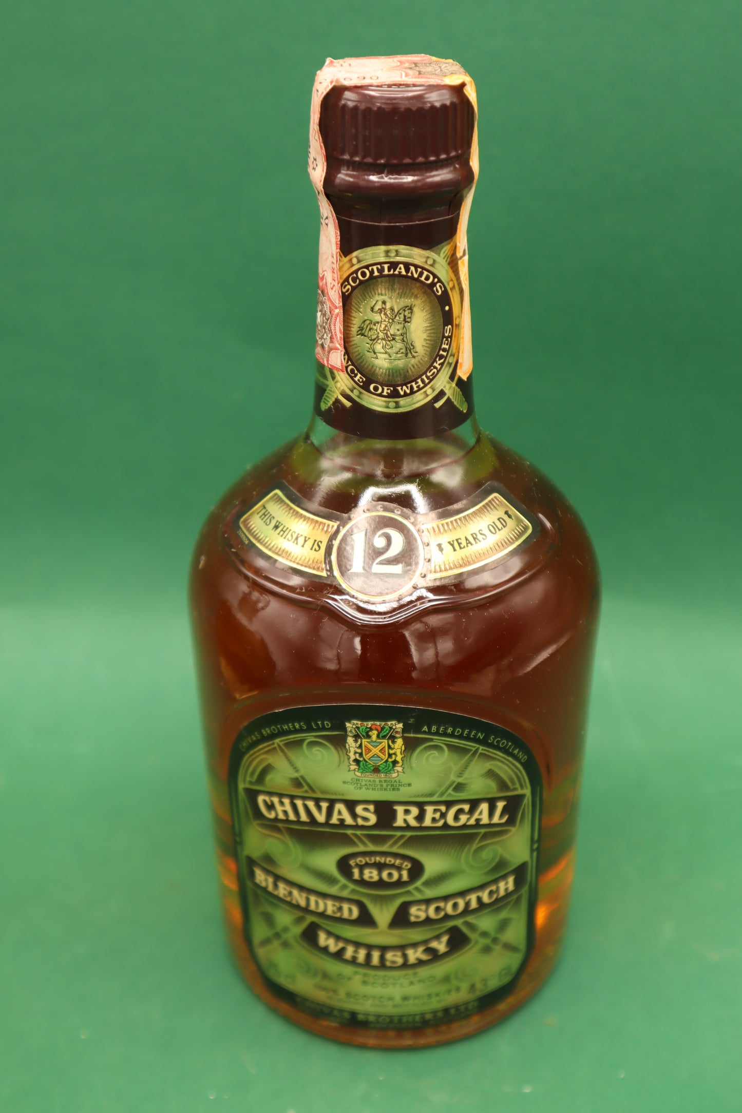 Chivas Regal 0.75L Anni ’80 - Bottiglia da Collezione