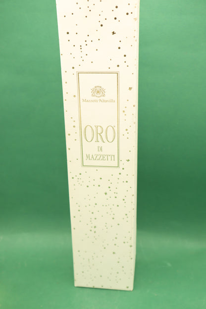 Grappa Oro di Mazzetti - Con Oro Alimentare 23 Carati - Grappa di Moscato
