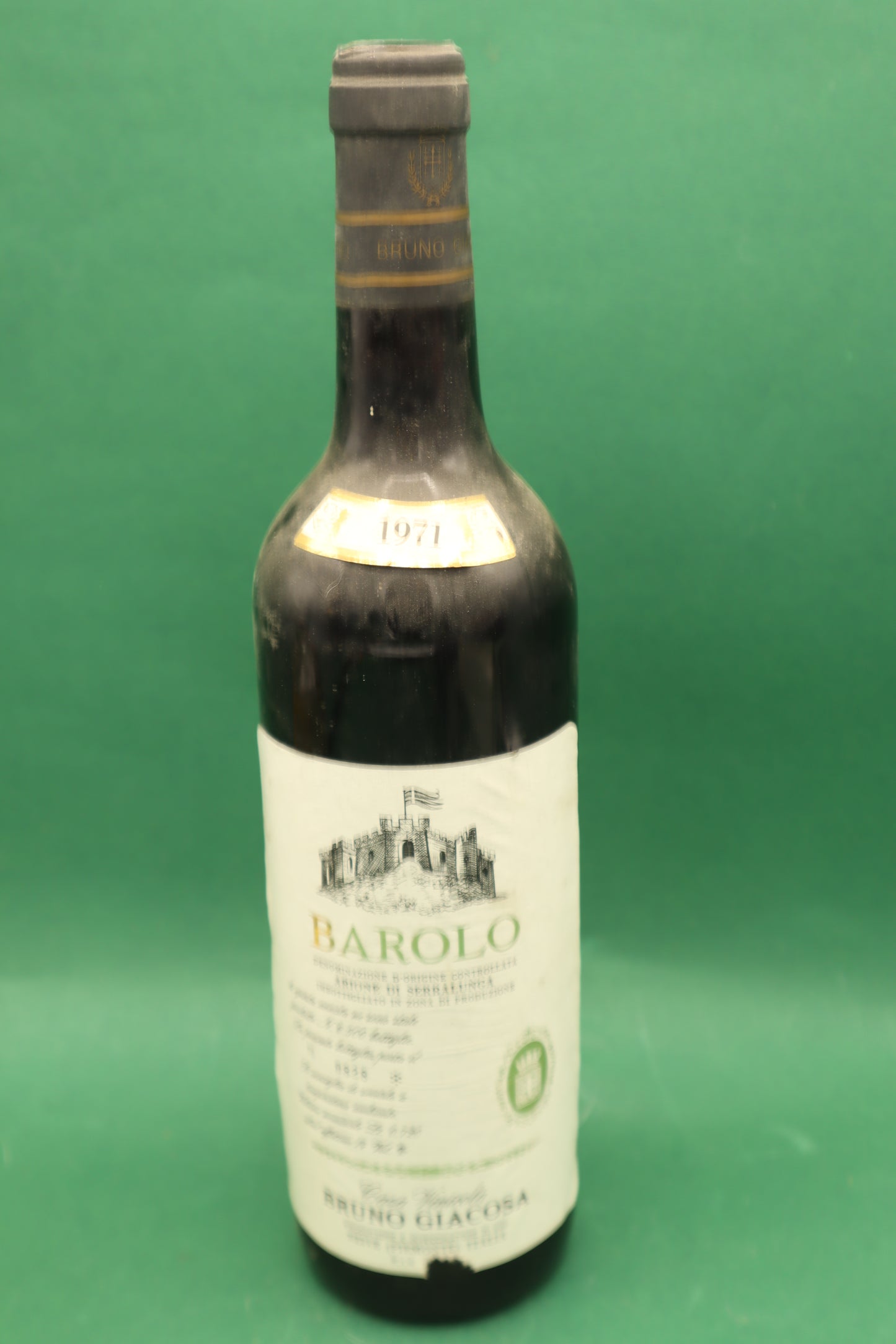 Barolo Arione di Serralunga Etichetta Bianca 1971, Bruno Giacosa