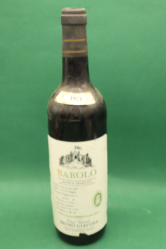 Barolo Arione di Serralunga Etichetta Bianca 1971, Bruno Giacosa