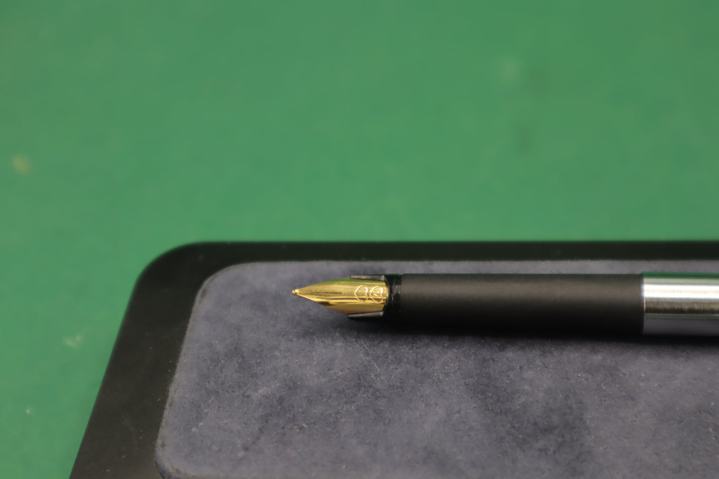 Vintage Papermate Penne Stilografico colore oro argento Scatola originale