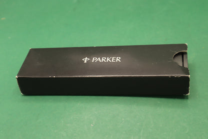 Vintage Parker Penna Biro colore blu e nero con Scatola originale