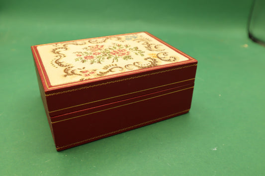 Original Rolex Box Ref. 60.00.2 “Floral Lid” – Vintage 1970s/1980s – for Ladies Watches – Empty
