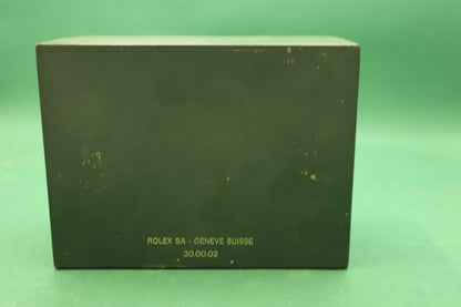 Original Rolex presentation box, reference 30.00.02, ideal to complete your vintage Oyster Perpetual, Datejust, or Air-King set.