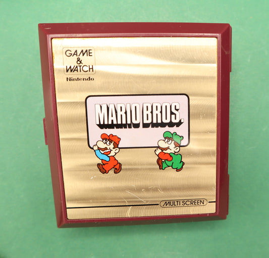 Nintendo GAME & WATCH - Videogioco Mario Bros 1983 ORIGINALE - FUNZIONANTE RARO