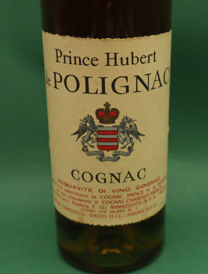 Vintage Rare Cognac Prince Hubert De Polignac 73 Cl 40% Vol Da collezione RARO