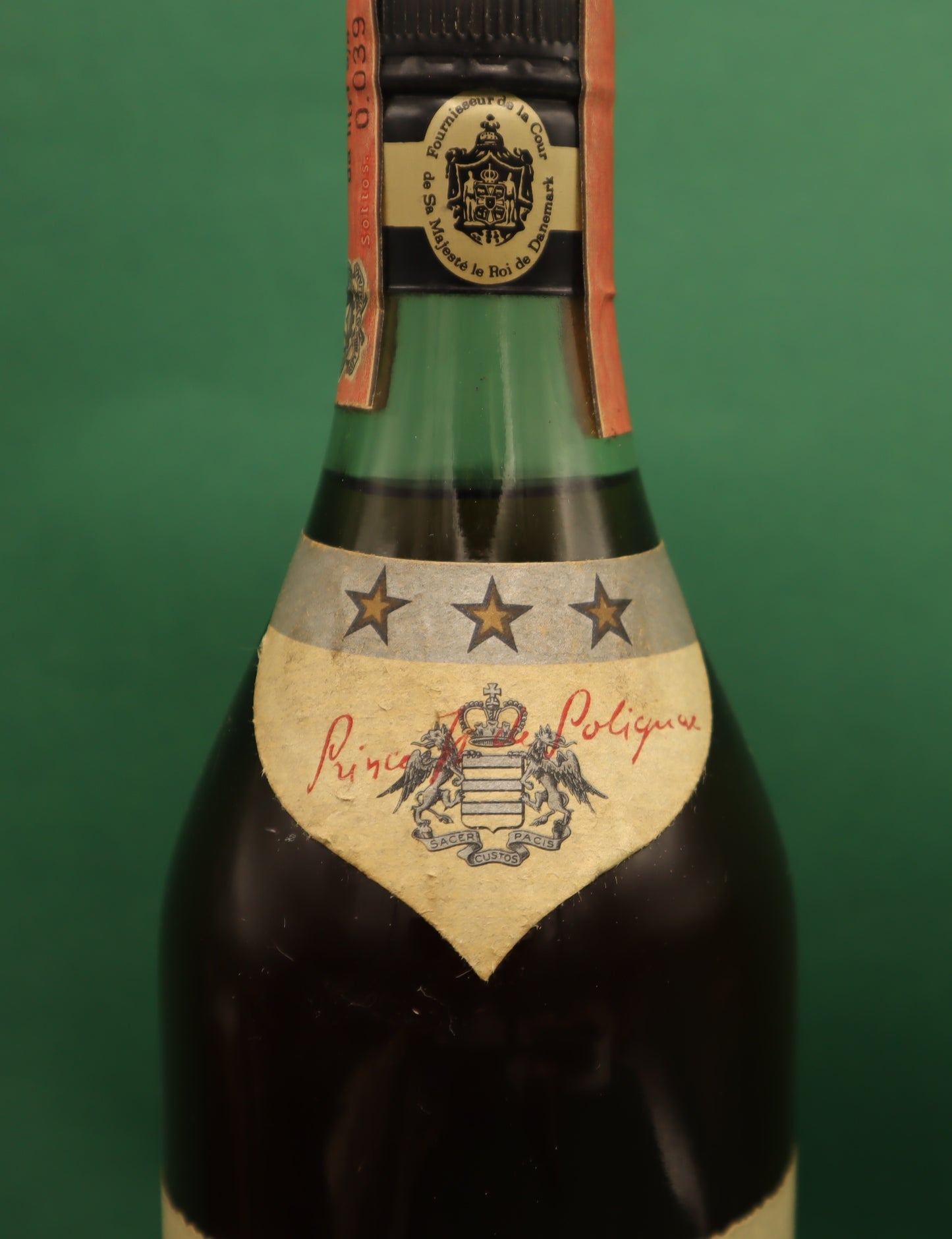 Vintage Rare Cognac Prince Hubert De Polignac 73 Cl 40% Vol Da collezione RARO