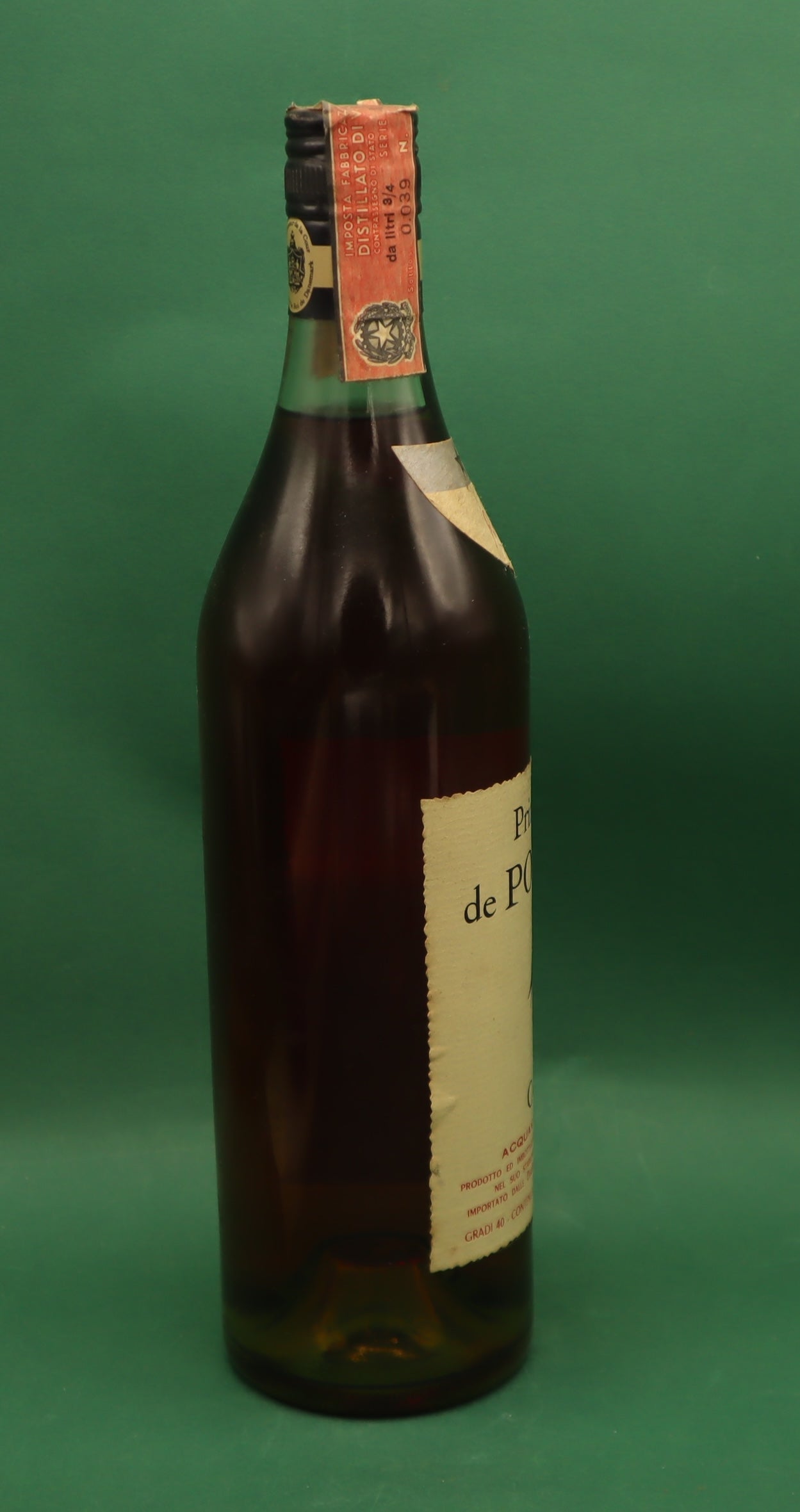 Vintage Rare Cognac Prince Hubert De Polignac 73 Cl 40% Vol Da collezione RARO