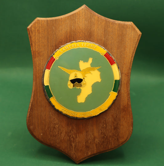 Vintage Crest La mezia Terme Sezione area C di F Prodotto Italiano originale