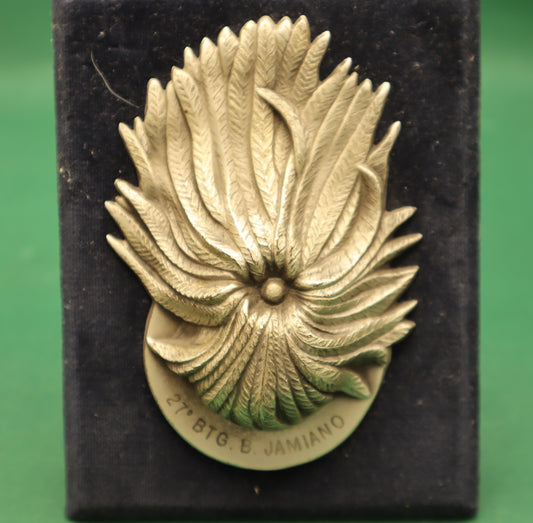 Vintage Crest 27 BTG B. Jamiano Bersaglieri Prodotto Italiano originale