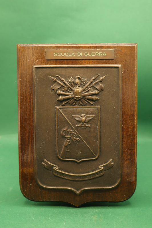 Vintage Crest scuola Guerra militari carabinieri Prodotto Italiano originale