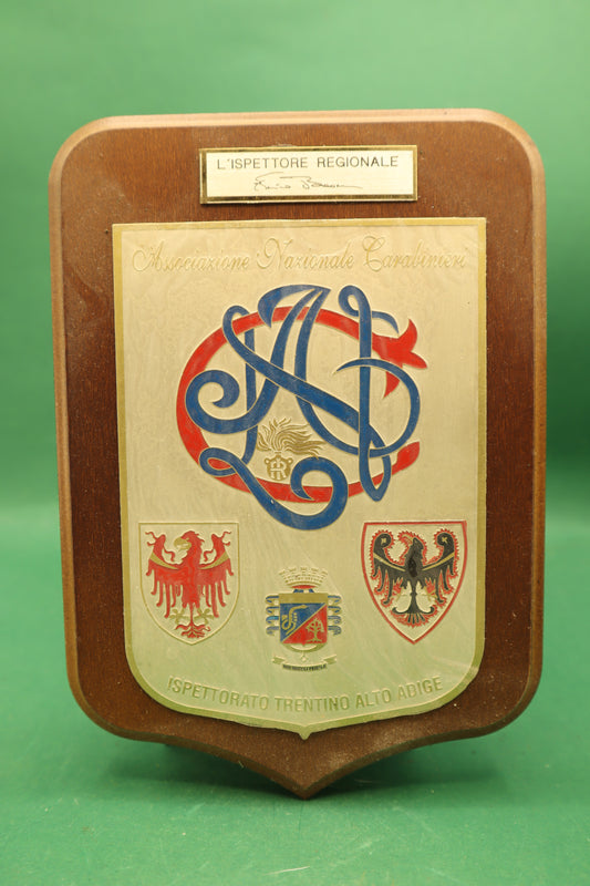 Vintage Crest Ispettorato Trentino Alto Adige Prodotto Italiano originale