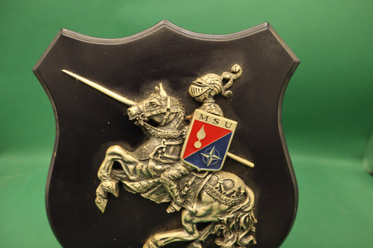 Vintage Crest MSU Multinational specialized unit Bosnia Prodotto Italiano originale