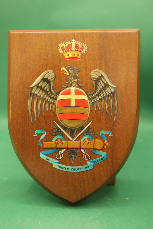 Vintage Crest in hostem celerrime volant Carabinieri militari Prodotto Italiano originale