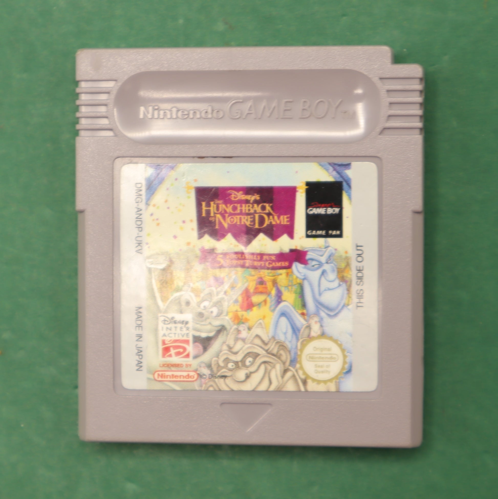 Nintendo Game Boy – Disney's The Hunchback of Notre Dame (EUR) – Cartuccia Testata