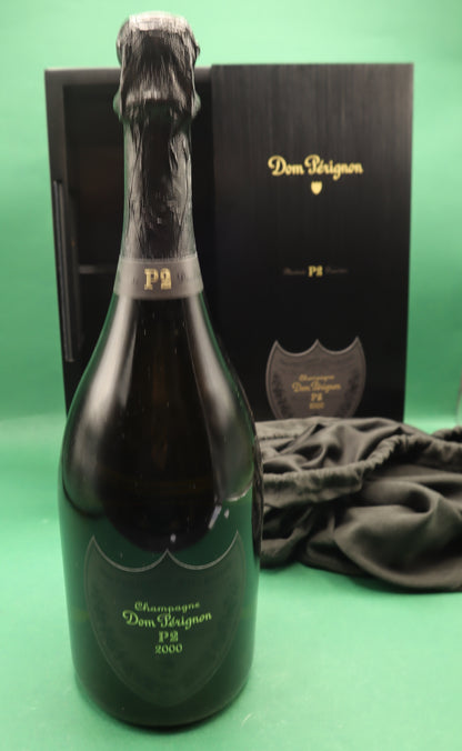 Dom Pérignon P2 2000 Champagne Brut 0,75 L – Oenothèque – Con Cofanetto Originale