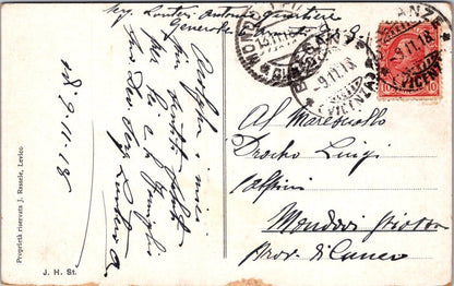 Cartolina Vicenza – Piazza dei Signori Vintage Postcard Italy