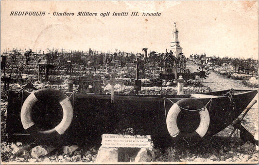 Cartolina Redipuglia provincia di Gorizia – Cimitero Militare Vintage Postcard Italy