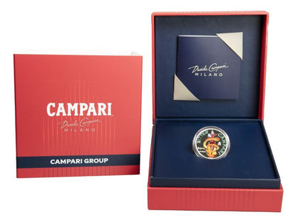 4 EURO ARGENTO ITALIA 2025 CAMPARI - PROOF
