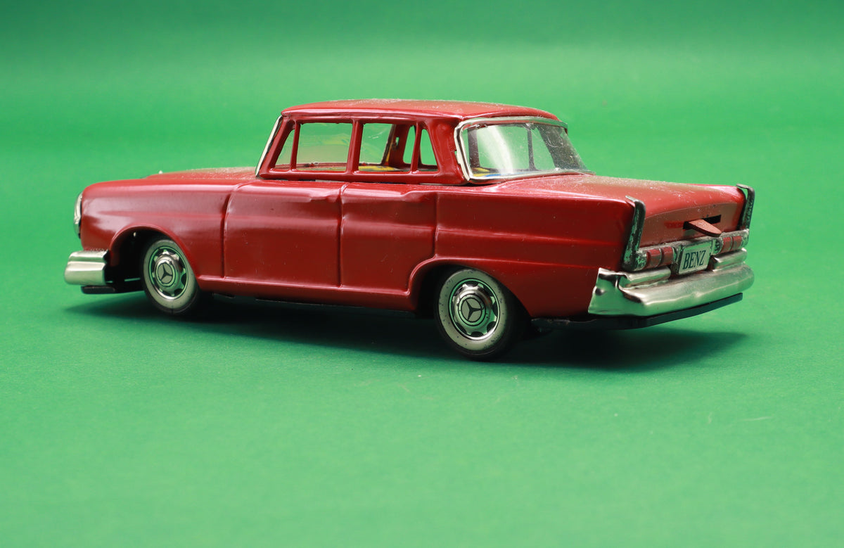 Mercedes in latta giapponese rossa, 28 × 8 cm – vista 3