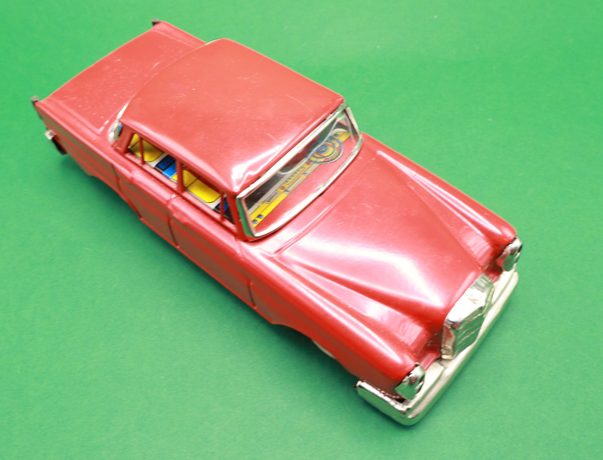 Mercedes in latta giapponese rossa, 28 × 8 cm – vista 5