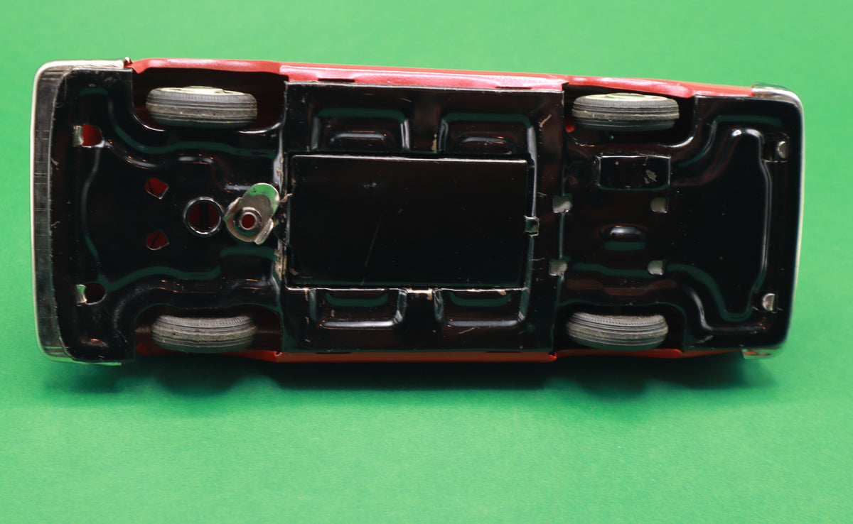 Mercedes in latta giapponese rossa, 28 × 8 cm – vista 7