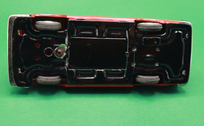 Mercedes in latta giapponese rossa, 28 × 8 cm – vista 7