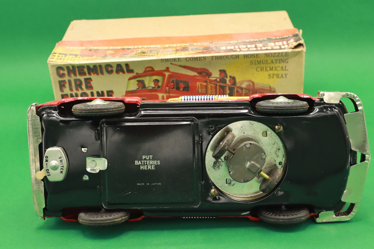 Camion dei pompieri in latta Chemical Fire Engine con scatola, 24 × 10 cm – vista 5