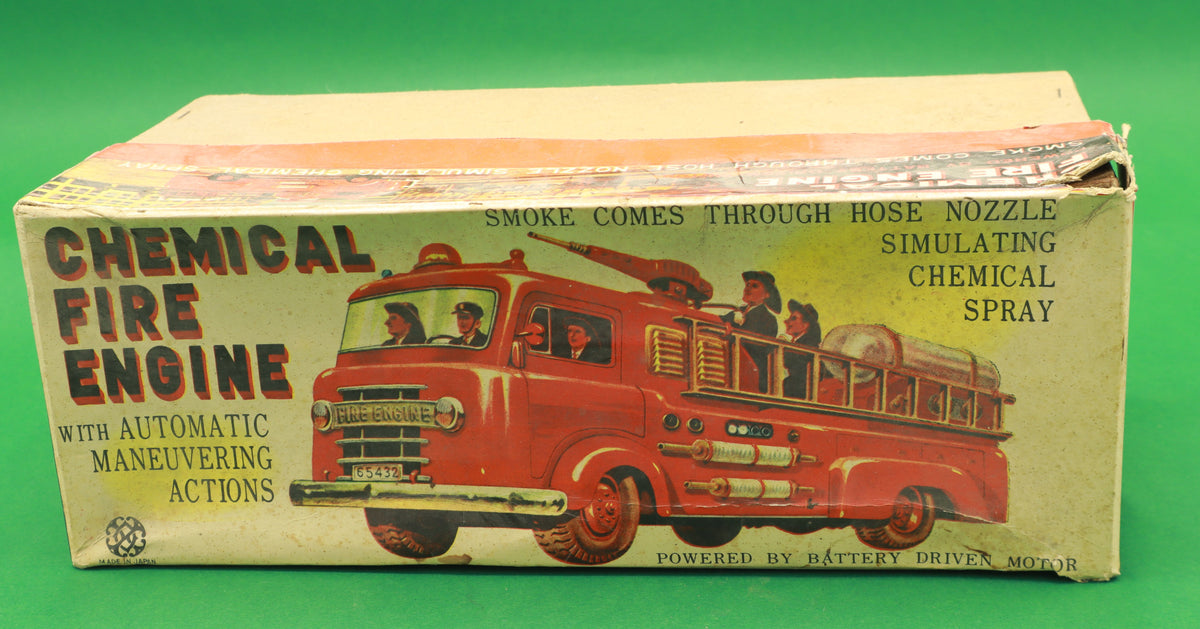 Camion dei pompieri in latta Chemical Fire Engine con scatola, 24 × 10 cm – vista 7