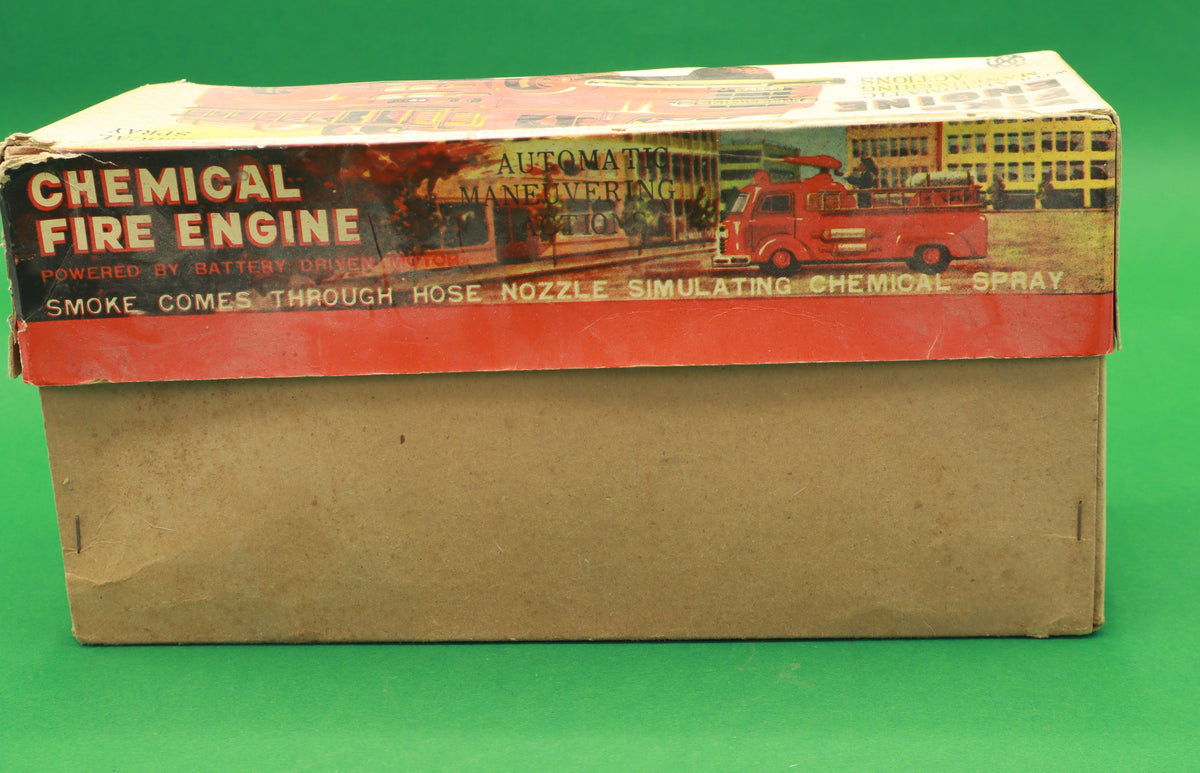 Camion dei pompieri in latta Chemical Fire Engine con scatola, 24 × 10 cm – vista 9