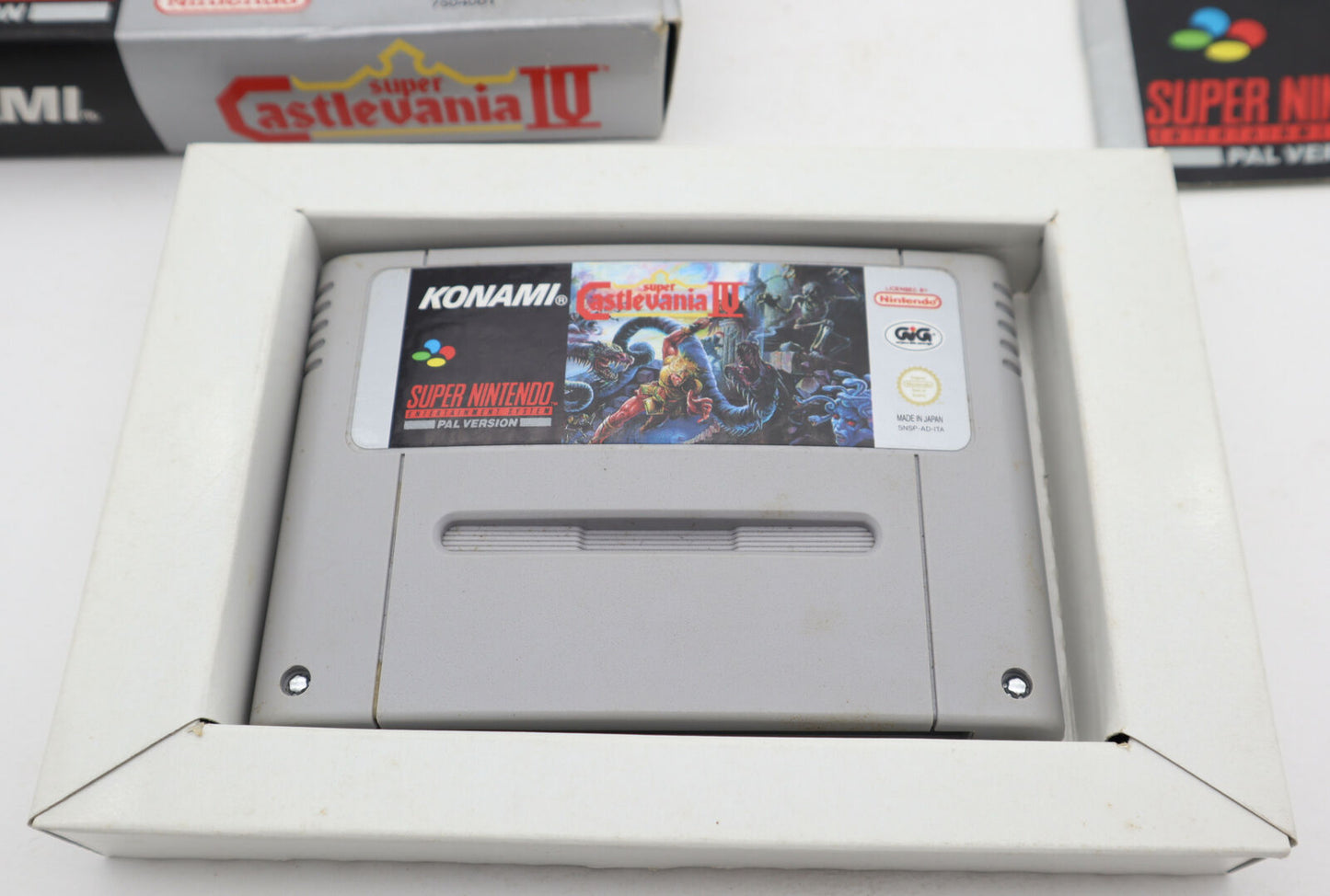 Super Nintendo Super Castleavania IV CIB