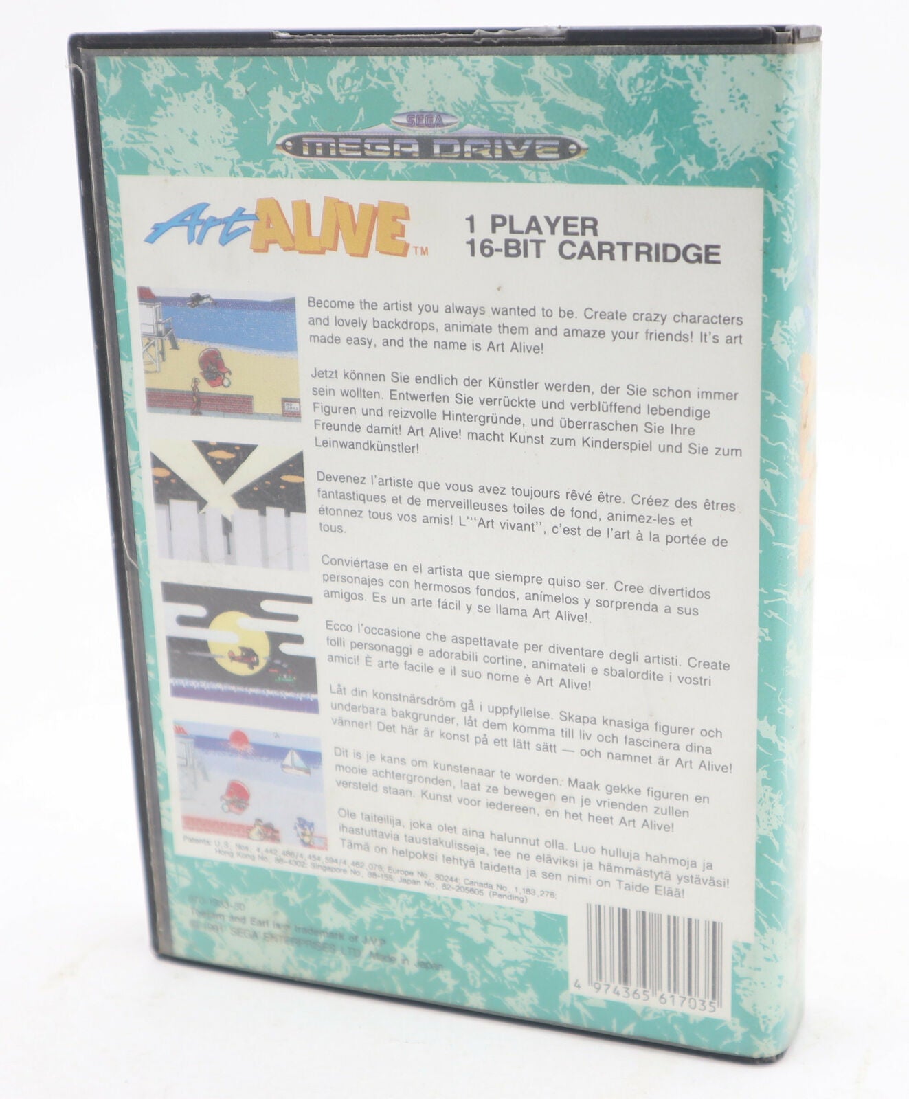 ART ALIVE - SEGA MEGA DRIVE MEGADRIVE - CIB - PAL