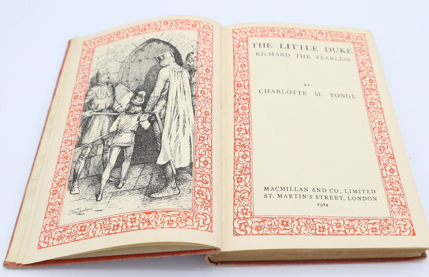 The Little Duke, Richard The Fearless, Charlotte M. Yonge, Macmillan, 1924