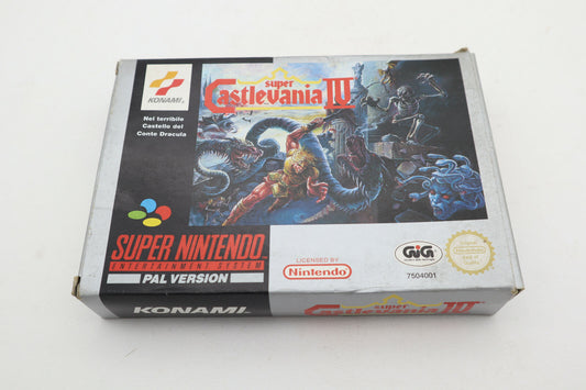 Super Nintendo Super Castleavania IV CIB