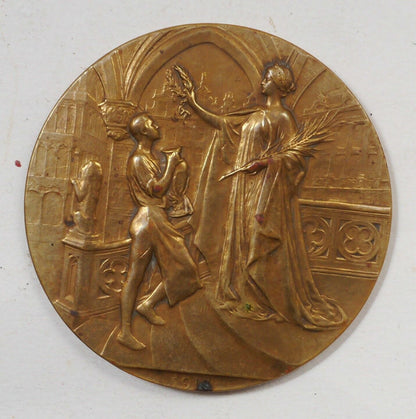 Medaglie Royaume De Belgique exposition universelle de Bruxelles 1910