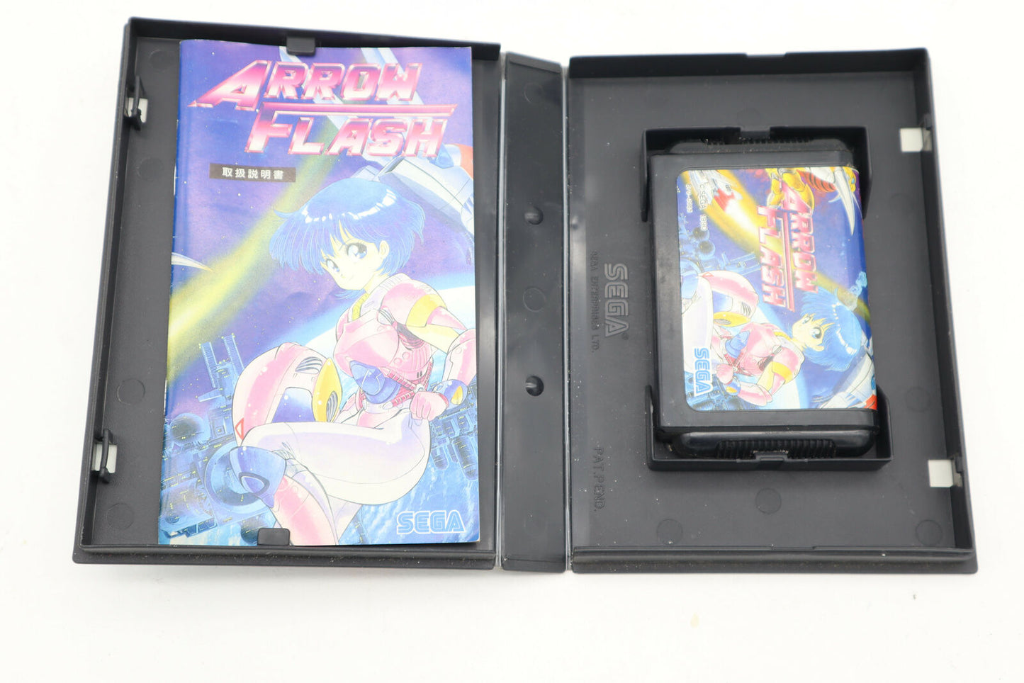 Arrow Flash japanese Mega Drive game CIB NTSC JAP