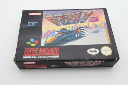 F-zero CIB -  Nintendo Super Nintendo SNES GIG GAME-EUR PAL CIB