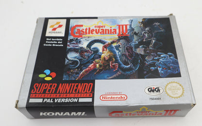 Super Nintendo Super Castleavania IV CIB