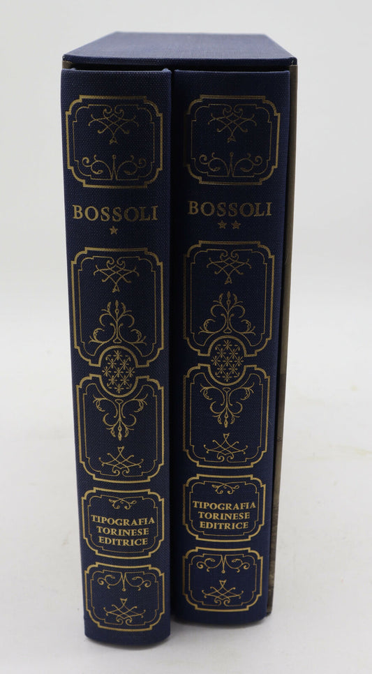 CARLO BOSSOLI Monografia Pittore Ticinese 2 vol. Tipografia Torinese