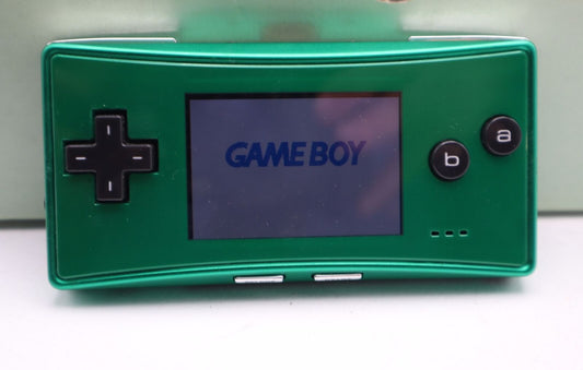 Nintendo Gameboy Micro Verde Green originale documenti scatola