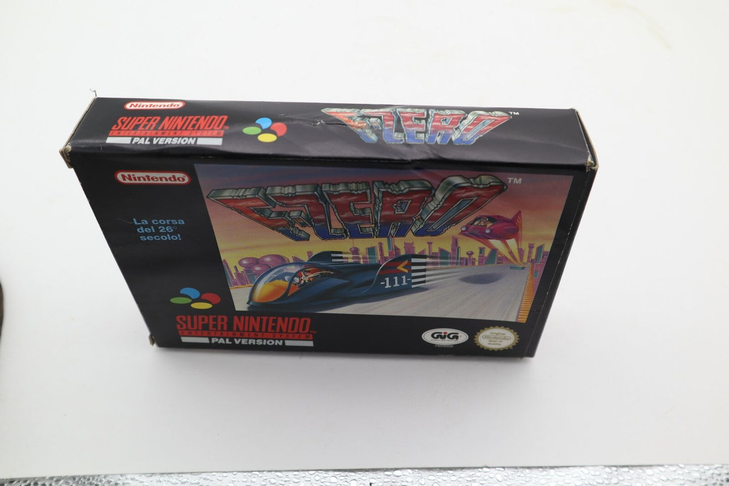 F-zero CIB -  Nintendo Super Nintendo SNES GIG GAME-EUR PAL CIB