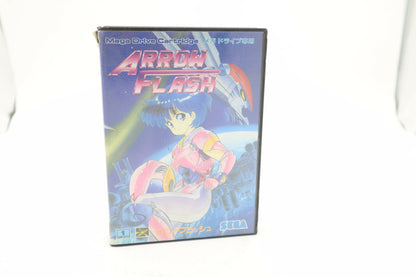 Arrow Flash japanese Mega Drive game CIB NTSC JAP