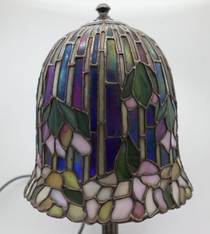 Lampada  Vavassori Parlume Tesere Vetro Tiffany Argento 925