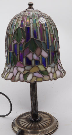 Lampada  Vavassori Parlume Tesere Vetro Tiffany Argento 925