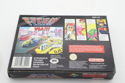 F-zero CIB -  Nintendo Super Nintendo SNES GIG GAME-EUR PAL CIB